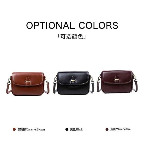 Genuine Leather Women’s Bag 2025 | Cowhide Crossbody - Image 4
