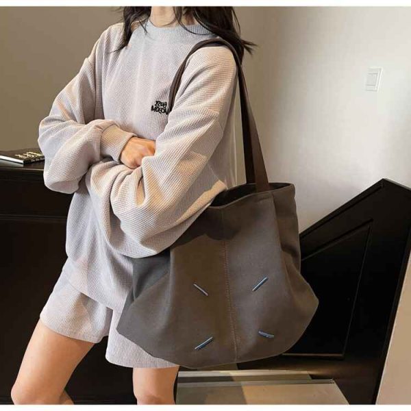 Korean Style Canvas Tote Bag for Women 2025 - Image 5