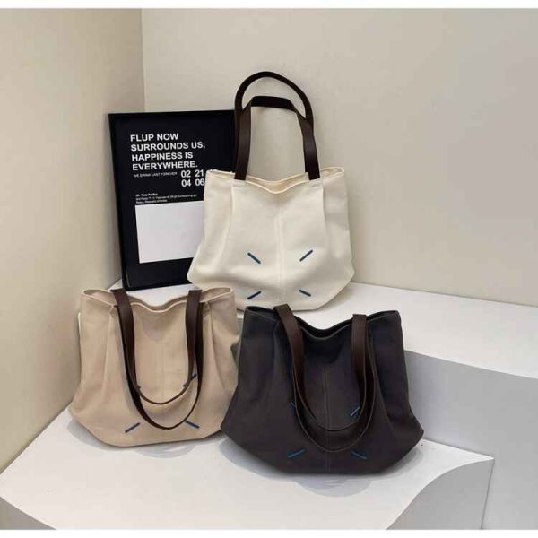 Korean Style Canvas Tote Bag for Women 2025 - Image 6