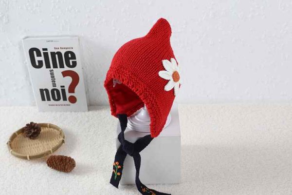 WOOKID Winter Baby Wool Hat with Ear Protection - Image 2