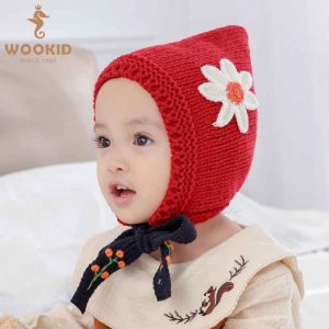 WOOKID Winter Baby Wool Hat with Ear Protection